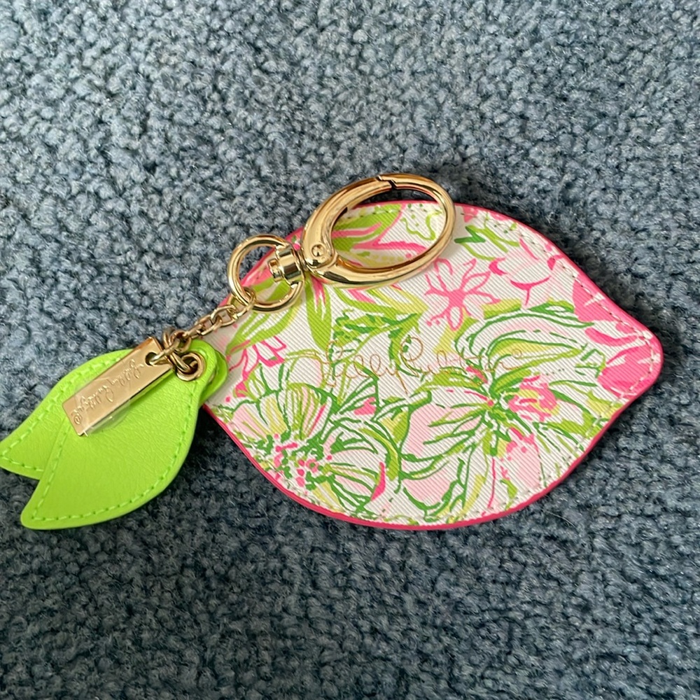 Lilly Pulitzer Lemon key chain 🍋